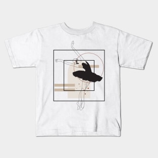 Ballerina dance version 3 Kids T-Shirt